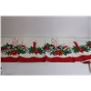Image 4 : (4) Christmas Tablecloths, Table Runner