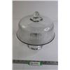 Image 1 : Glass Cake Stand w/ Cloche
