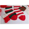 Image 3 : (9) Christmas Stockings, Santa Wall Hanging