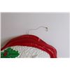 Image 3 : Light Up Santa Wall Decoration - Works