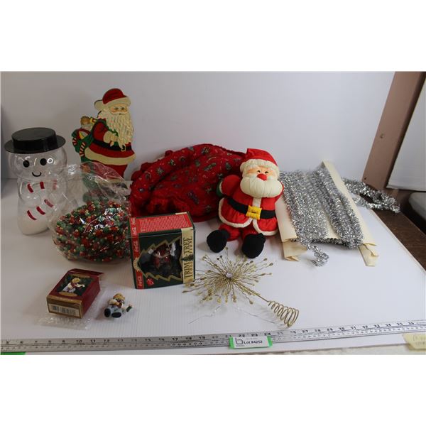 Coca-Cola Christmas Ornament, Glittery Tree Topper, Assorted Christmas Decorations