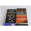 Image 2 : (8) Books - John Grisham, Elizabeth George, Wilbur Smith