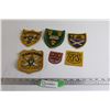 Image 1 : (6) Felt Badges - University of Saskatchewan - St. Andrew's College - Cambridge