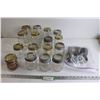Image 1 : (16) Canning Jars, Assorted Lids