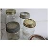 Image 5 : (16) Canning Jars, Assorted Lids