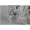 Image 4 : (5) Vintage Glass Tumblers