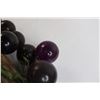 Image 2 : Large Purple Lucite Grapes - Wood Mounting