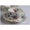 Image 3 : Royal Vale Teacup and Saucer, Hammersley Teacup and Saucer, Coalport Cream Soup and Saucer