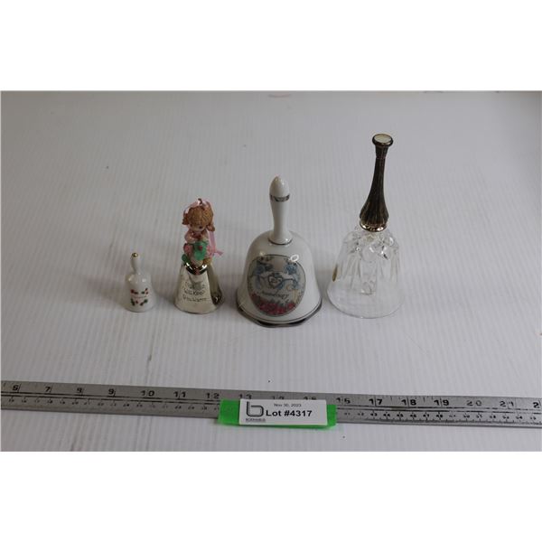 (4) Collectible Bells
