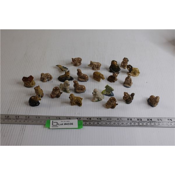 (24) Wade Figurines - Includes Animals, (2) Poodles