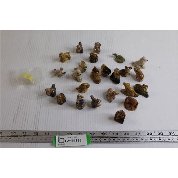 (24) Wade Figurines, (1) Hand Painted Scotland Figurine and Nautical Series Figurine