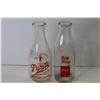 Image 7 : (2) Purity Vintage Milk Bottles