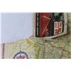 Image 10 : Texaco Map (worn) - (4) Sets of Salt Shakers - (4) Packs of Double Sided Razor Blades - (3) Packs of