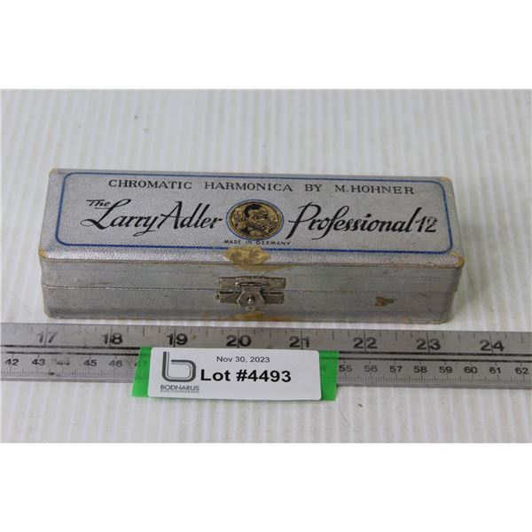 The Larry Aulder Harmonica in Case