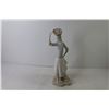Image 10 : Porceval Statue (repaired) - Baptism Certificate Holder - Vases - Small Glasses - Small Dishes