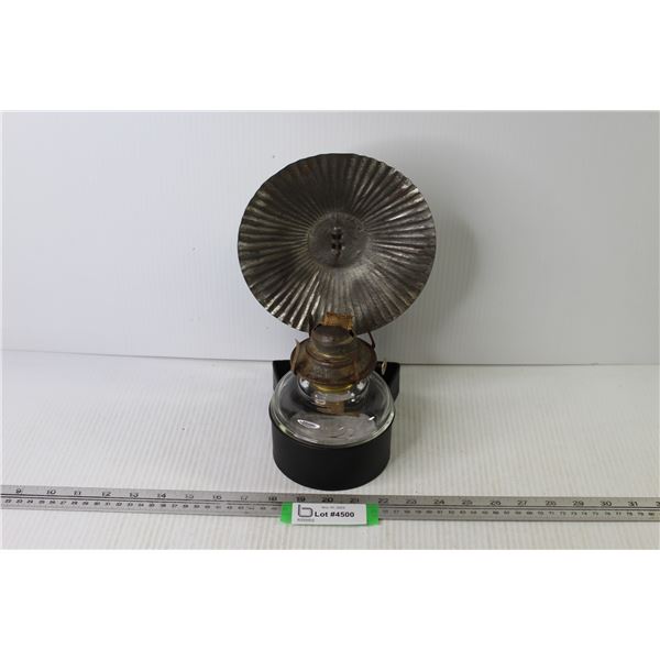 Bunk House Oil Lamp w/Reflector