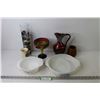 Image 1 : Anchor Hocking Casserole Dish - White Glass Baking Dish - Vases - Plastic Loon Glasses