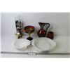 Image 2 : Anchor Hocking Casserole Dish - White Glass Baking Dish - Vases - Plastic Loon Glasses