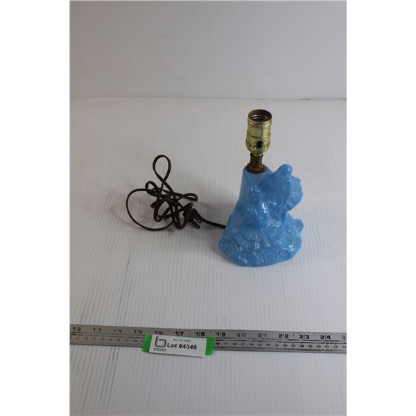 Vintage Depression Glass Boudoir Table Lamp - Consignor Says Working