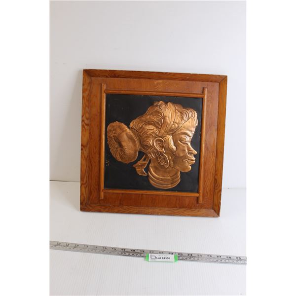 Copper Wall Art - 12" x 17"