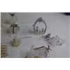 Image 5 : (10+) Vintage Crystal + Breakable Tree Christmas Ornaments