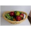 Image 6 : Artificial Fruit with Basket- good quality