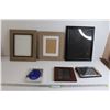 Image 1 : (6) Assorted Picture Frames - Biggest Measures 13" x 16", Smallest Measures 5 1/2" x 7 1/2"