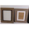Image 4 : (6) Assorted Picture Frames - Biggest Measures 13" x 16", Smallest Measures 5 1/2" x 7 1/2"