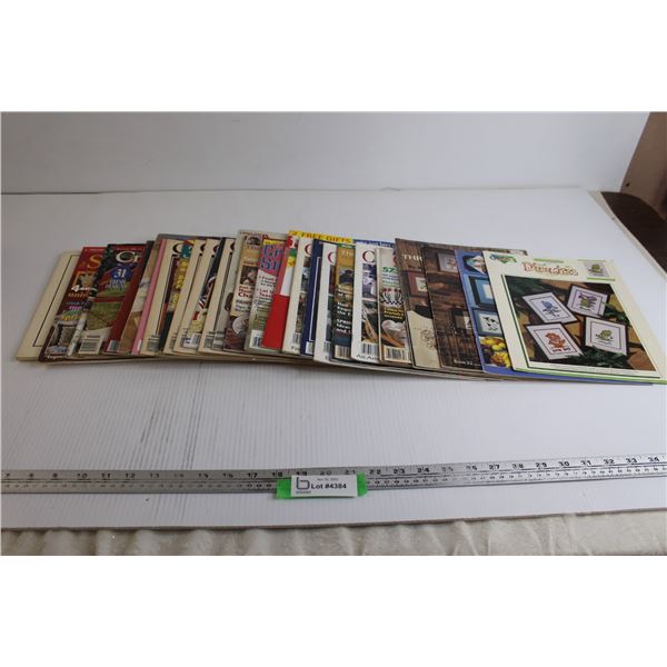 (20+) Assorted Cross Stitch Magazines