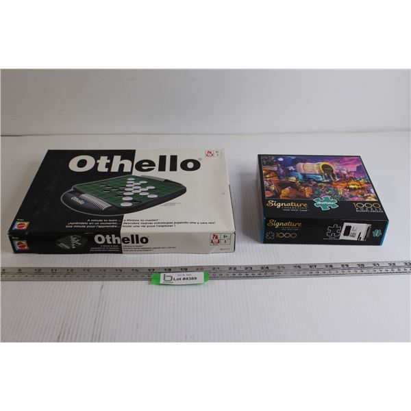 Othello Game, Signature Collection Wild West Camp 1000-Piece Puzzle