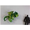 Image 6 : (6) Marvel Figurines, Swimming Mask, (2) Dragon Toys, Toy Gun - No Foam Bullets