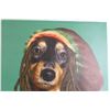 Image 2 : Pets Rock Jamaican-Style Dog Picture - 15 1/2" x 19 1/2"