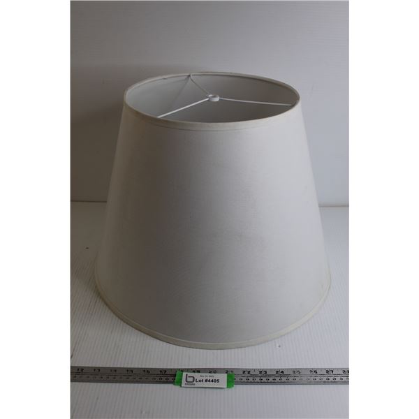 Large Lampshade - Top Diameter Measures 11", Bottom Diameter Measures 18"