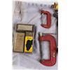 Image 2 : (6) C-Clamps, Smith's Sharpening Kit, SelecTool Master Sharpener