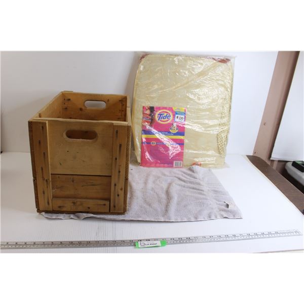 Tide Hanging Storage, Wooden Crate