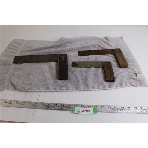 (3) Carpenter's Squares