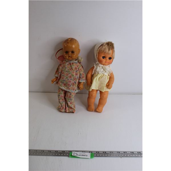 (2) Small Dolls