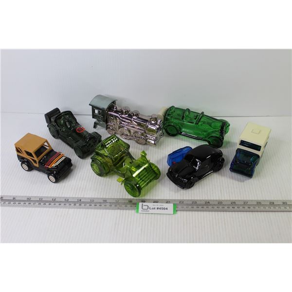 (7) Avon Collector Perfume Bottles