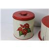 Image 2 : Vintage Decoware Cake Tin & Canister Tin