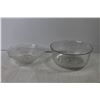 Image 5 : Glass Bowls - Candle Holders - Creamer & Sugar Bowl - Glass Vase