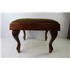 Image 3 : Vintage Fabric Padded Foot Stool