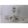 Image 5 : Captains Ship Decanter Set w/Sail Boat Pattern - Missing 1 Glass