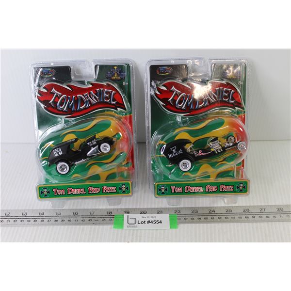 (2) Toy Zone - Tom Daniel Die Cast Cars (NIB)
