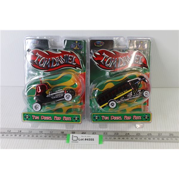 (2) Toy Zone - Tom Daniel Die Cast Cars (NIB)