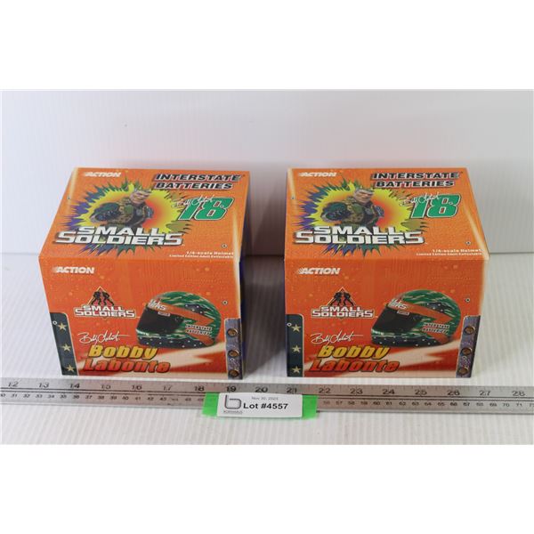 (2) Toy Soldiers Helmets - Bobby Labonte (NIB)