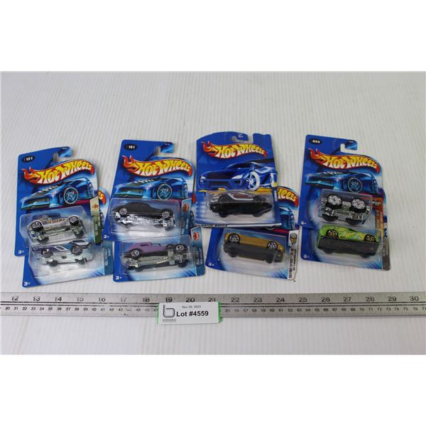 (8) Hot Wheel Diecast Cars (NIB)