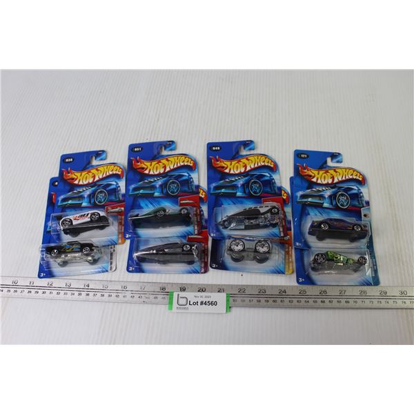 (8) Hot Wheel Diecast Cars (NIB)