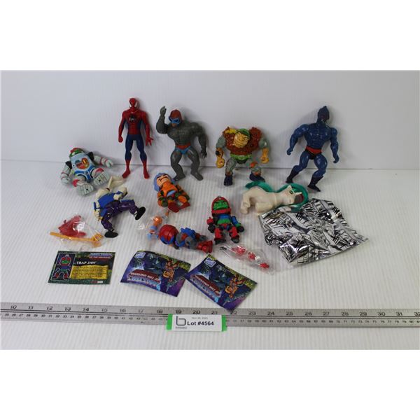 Assorted Toy Action Figures