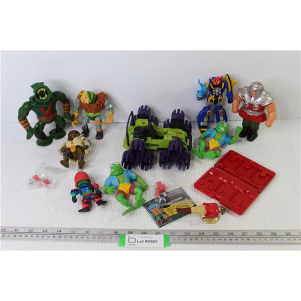 Assorted Toy Action Figures - Vehicle