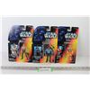 Image 1 : (3) Star Wars Action Figures - Luke Sky Walker - Lando Calrissian (NIB)